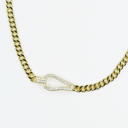 Keep Me Posted Gold Necklace