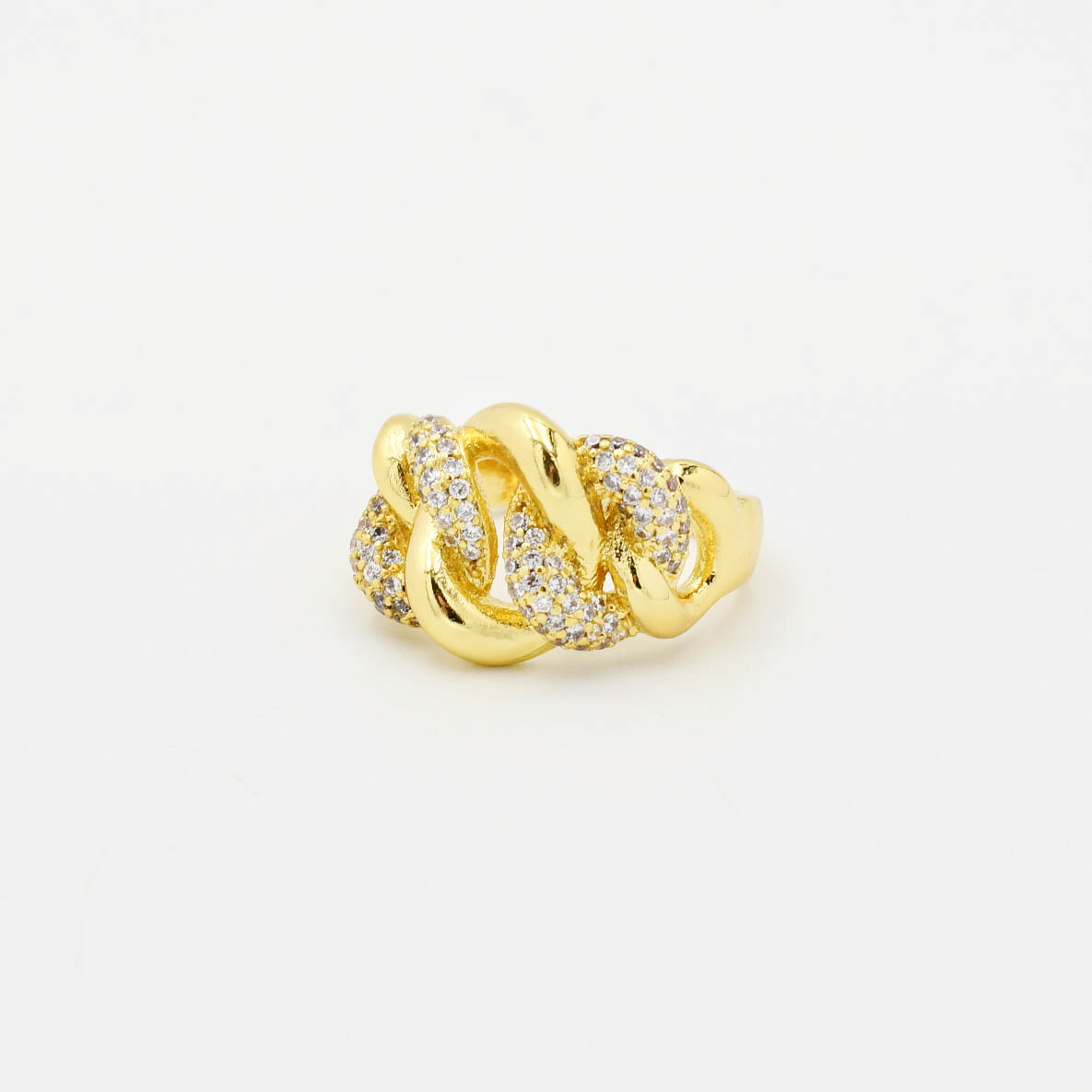 Knot Crystal Rings P7