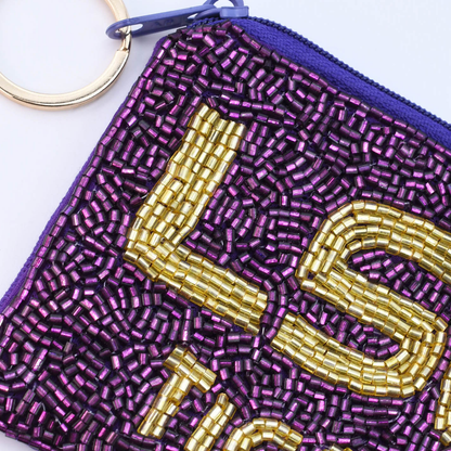 LSU Tigers Keychain Pouch