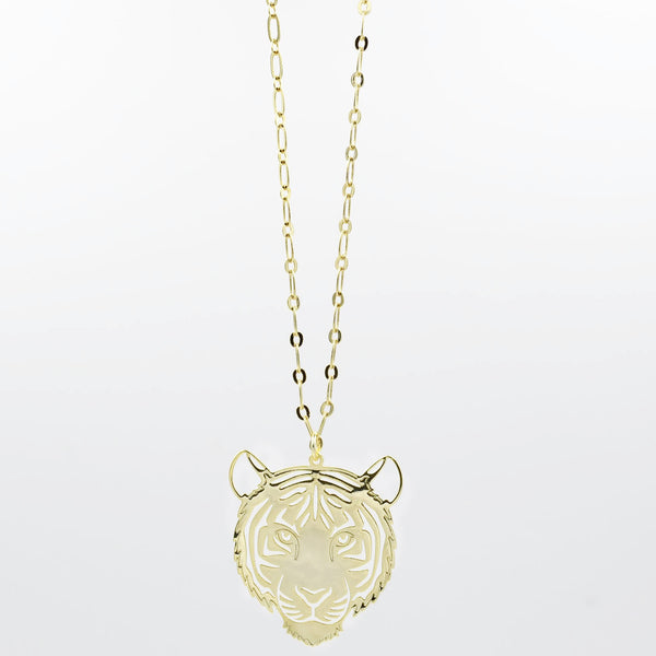 LSU Tiger Necklace Gold T30