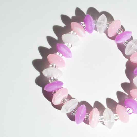 colorful gemstone jewelry, beaded fashion bracelet, gold or silver tone accessory, handcrafted beaded piece, trendy boho chic jewelry, vibrant statement wristwear, artisan handmade design, everyday stackable accessory, fashion jewelry for women, premium jewelry gift idea, boutique style wristwear, elevated modern jewelry