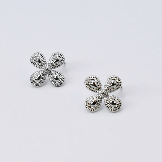 Lily Blush Silver Stud J41