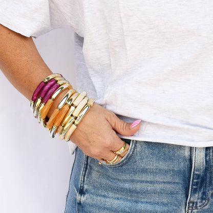 Live a Little Skinny Stretch Bracelet