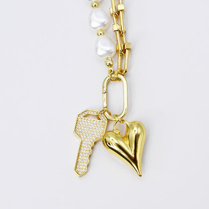 Locked in Love Necklace C-27