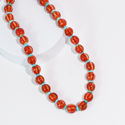 Love Big Red Necklace