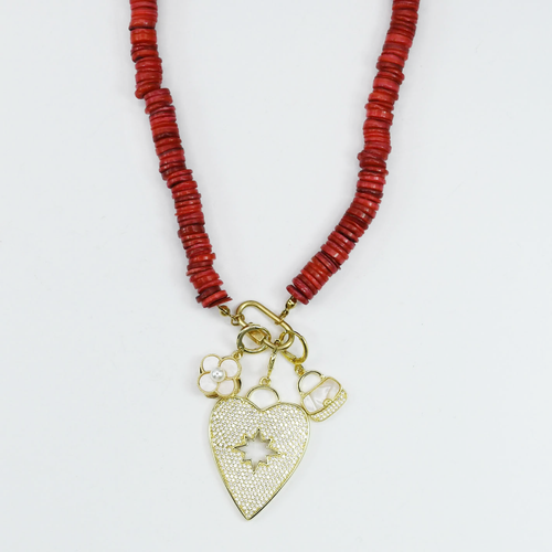 Lover's Glow Charm Necklace