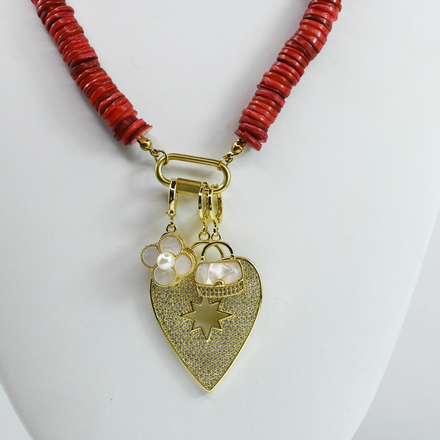 Lover's Glow Charm Necklace