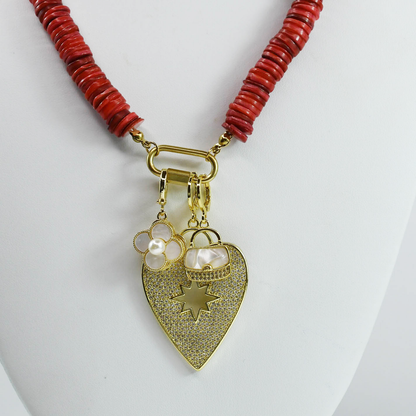 Lover's Glow Charm Necklace