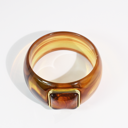 Lucky Girl Amber Bangle