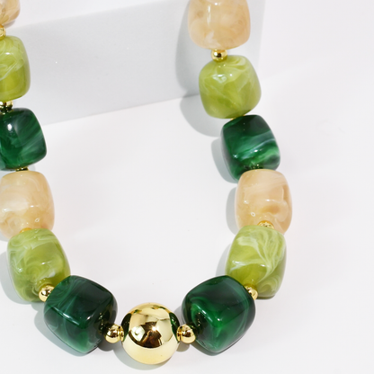 Lumi Green Necklace
