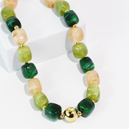 Lumi Green Necklace