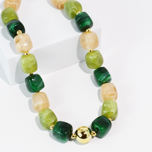 Lumi Green Necklace
