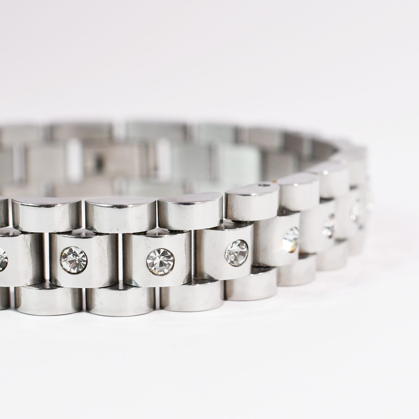 Luxe Everyday Bracelet Silver Waterproof