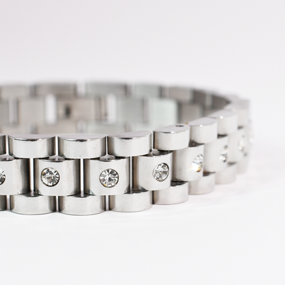 Luxe Everyday Bracelet Silver Waterproof