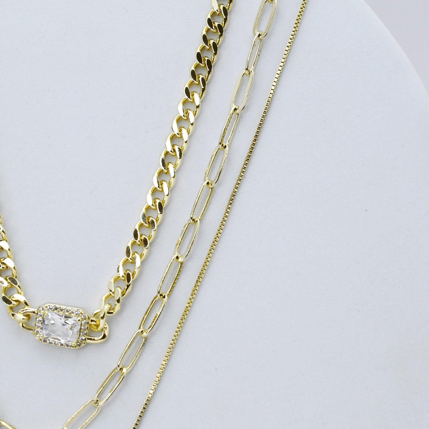 Luxe Layers Chain Necklace L5