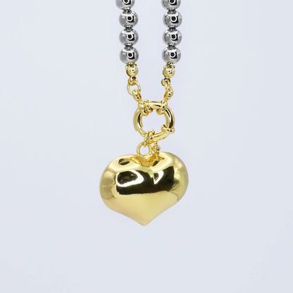 Luxe Love Silver/Gold Necklace J45