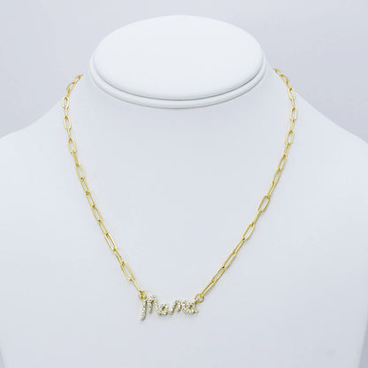 Mama Necklace Gold