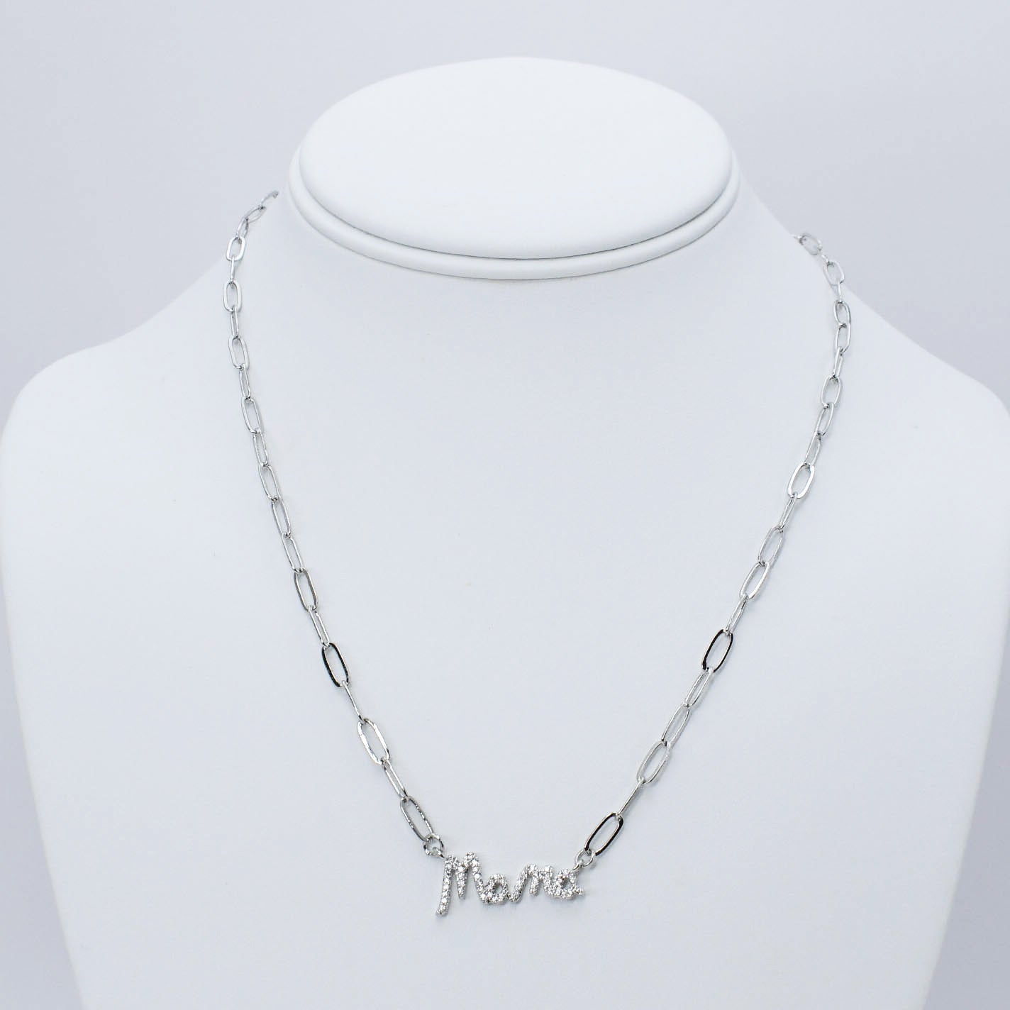 Mama Necklace Silver