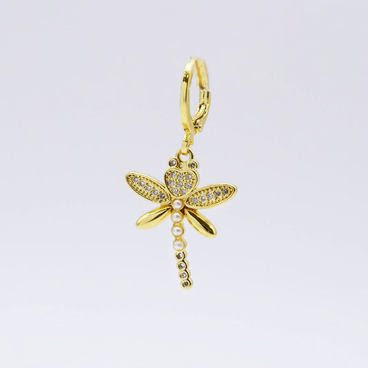 Mini Dragonfly Charm CH-12