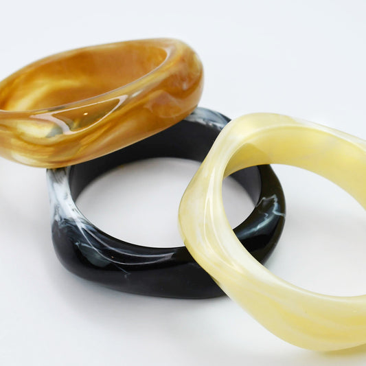Moody Marble Bangle