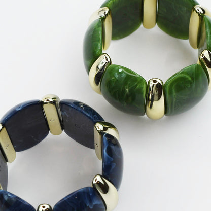 More to Love Marble Stretch Bangle