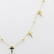Load image into Gallery viewer, Multi Cross Necklace
