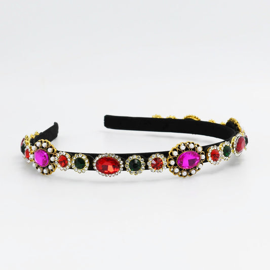 Multi Radiant Jewels Headband