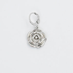 My Rose Silver Charm