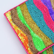 Load image into Gallery viewer, Neon Stripes Clutch
