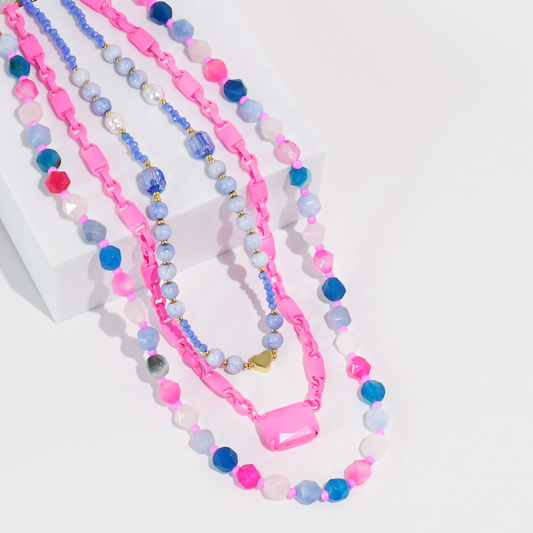 Neon Sugar Stack Necklace