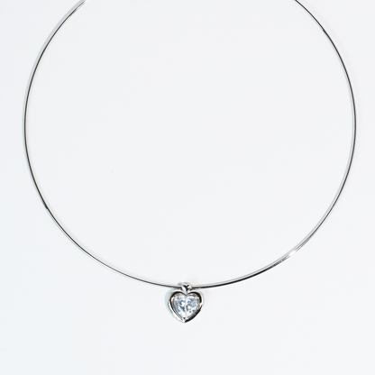 One Love Necklace Silver