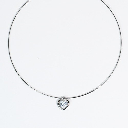 One Love Necklace Silver