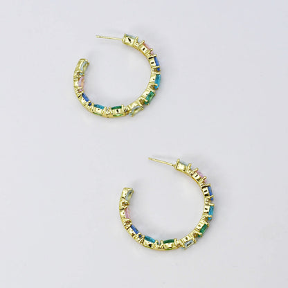 Pastel Dreams Hoop Gold