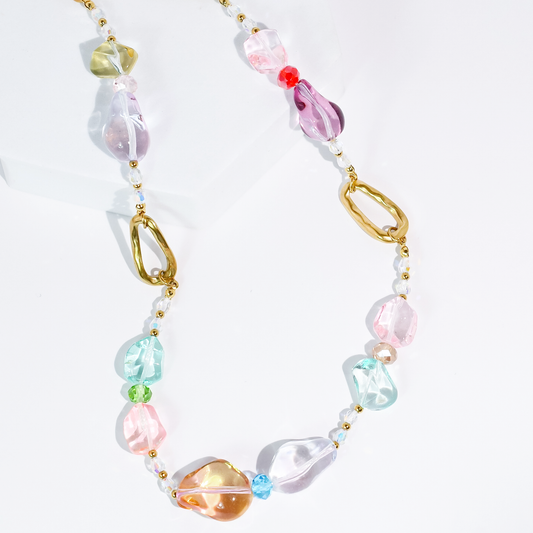 Pastel Pebbles Necklace