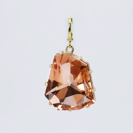 Peach Stone Charm