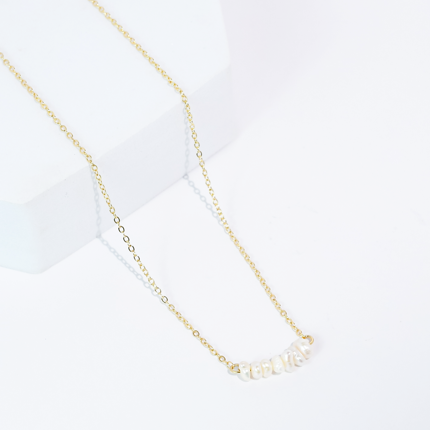 Pearl Bar Necklace
