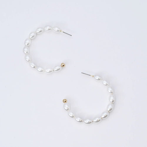 Pearl Chic Hoop N12