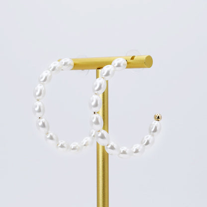 Pearl Chic Hoop N12