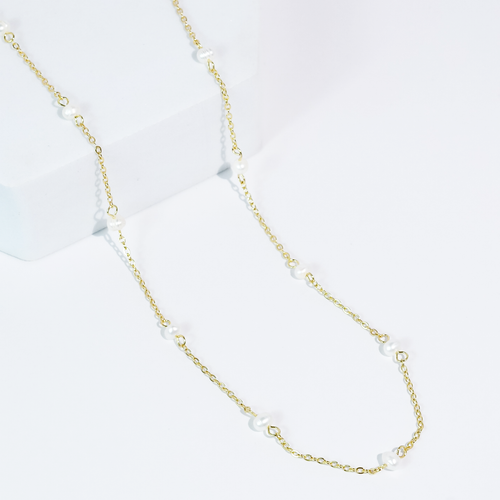 Floating Pearl Necklace