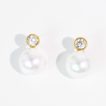 Pearl & Sparkle Earrings