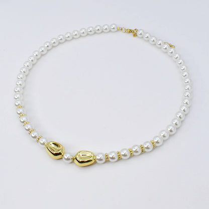 Pearly Golden Belle Necklace R15