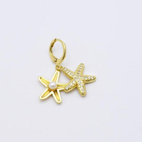 Pearly Starfish Charm CH-7