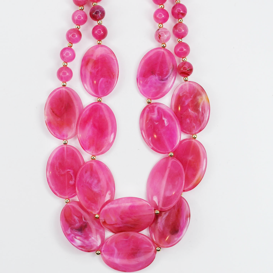 Peony Double Haze Necklace