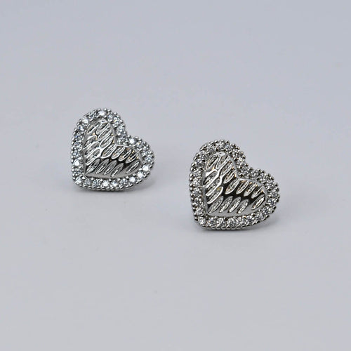 Petite Love Stud Silver