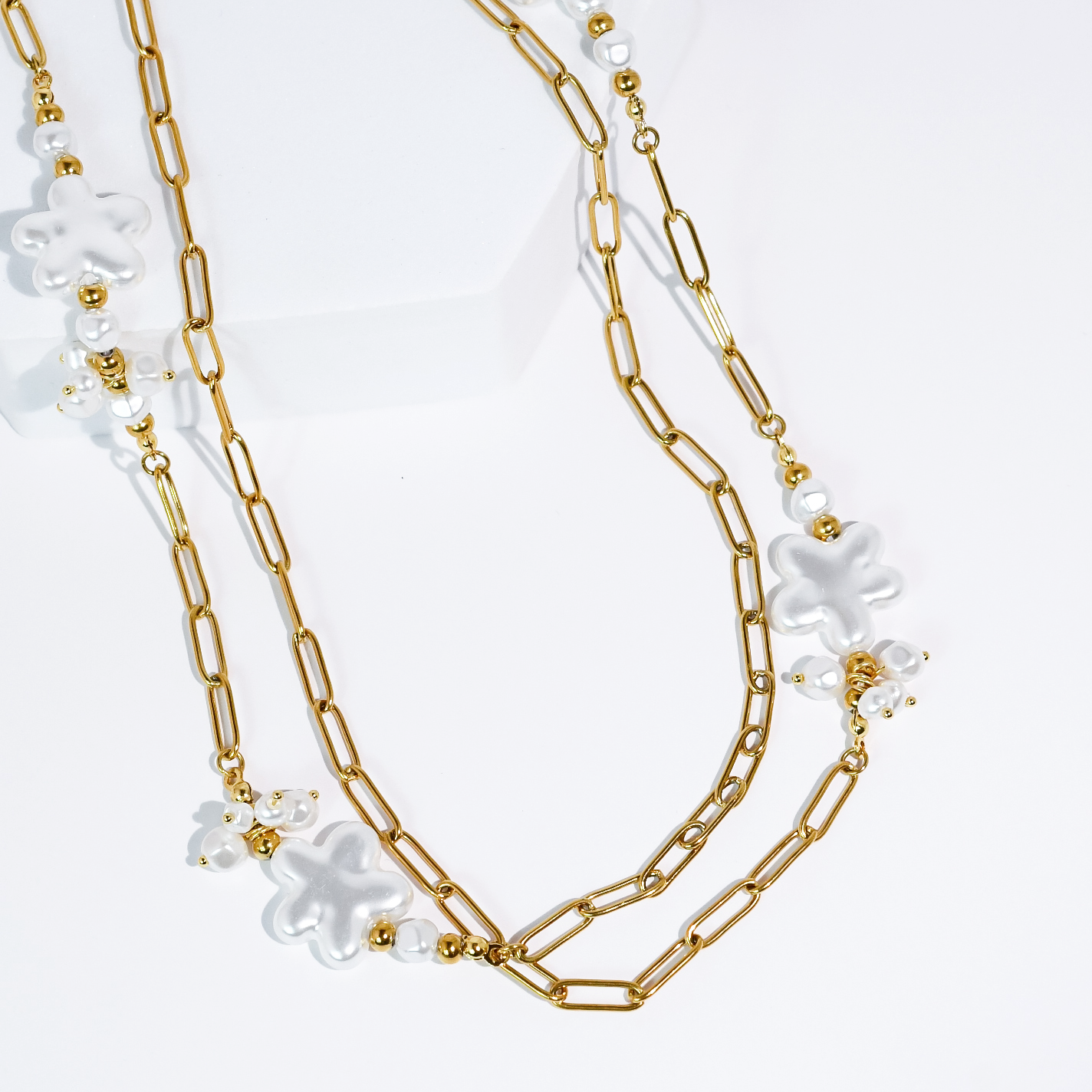 Picking Flowers Beaded Necklace