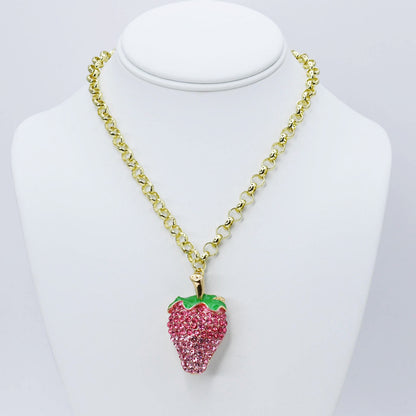 Pink Berry Luxe Necklace M14