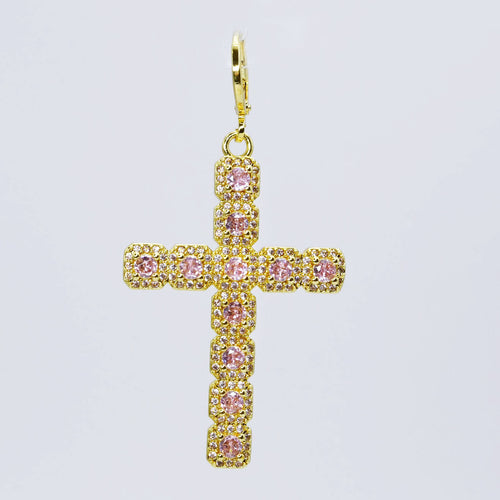 Pink Faith Charm