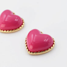 Load image into Gallery viewer, Pink Heart Stud C12
