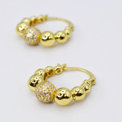 Pixie Hoop Gold