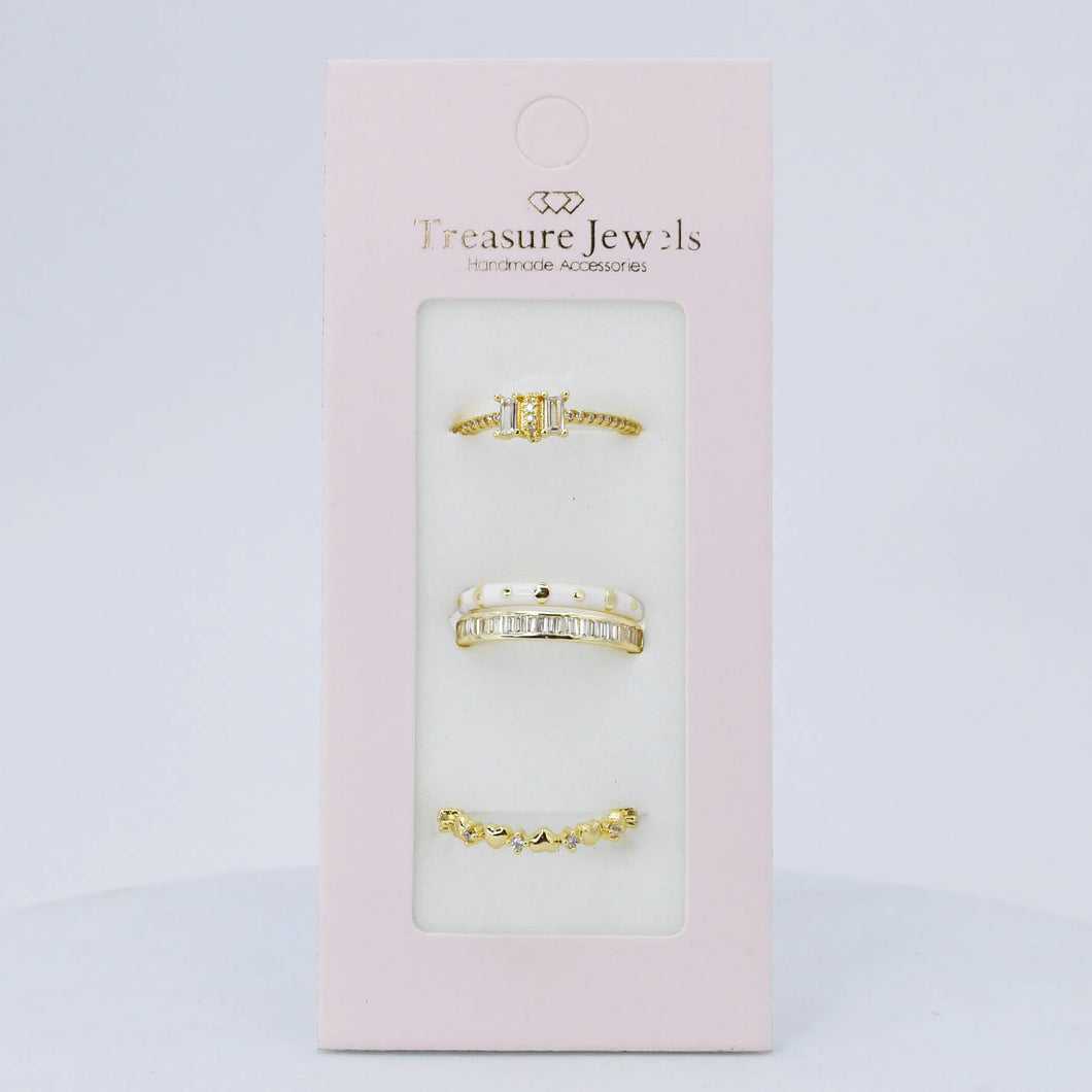 Pretty Girl Ring Set F8